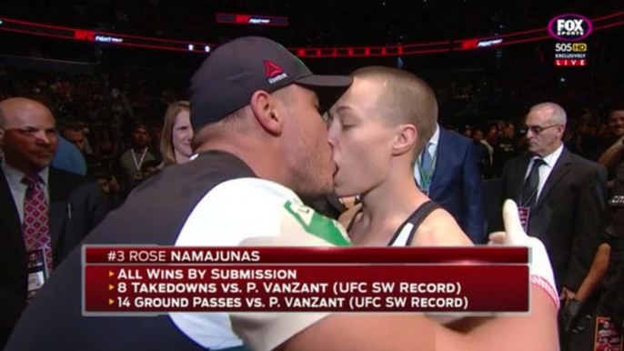 Pat Barry der Cornerman von Rose Namajunas ist der motivierendste weltweit