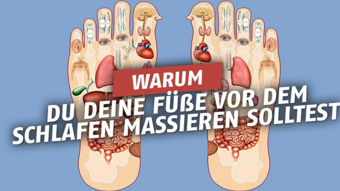 Mit einer kleinen Fußmassage ist gleich dem ganzen Körper geholfen!