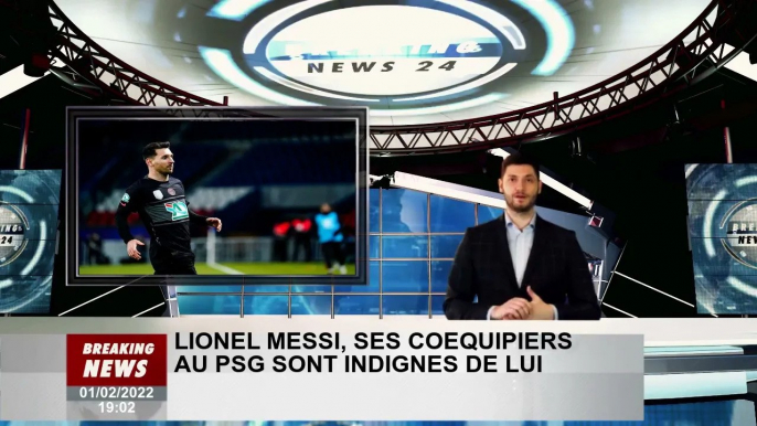 Lionel Messi, ses coéquipiers du Paris Saint-Germain ne lui font pas le poids