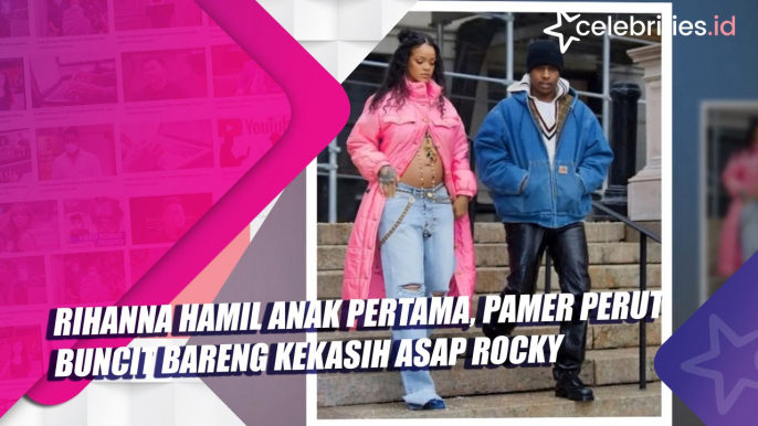 Rihanna Hamil Anak Pertama, Pamer Perut Buncit Bareng Kekasih ASAP Rocky