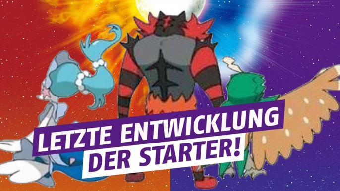 Pokémon Sonne und Mond: Neuer Trailer zeigt letzte Entwicklung der Starter-Pokémon