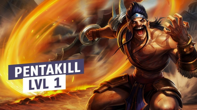 League of Legends: Diesem Draven gelingt ein unglaublicher Pentakill auf Level 1