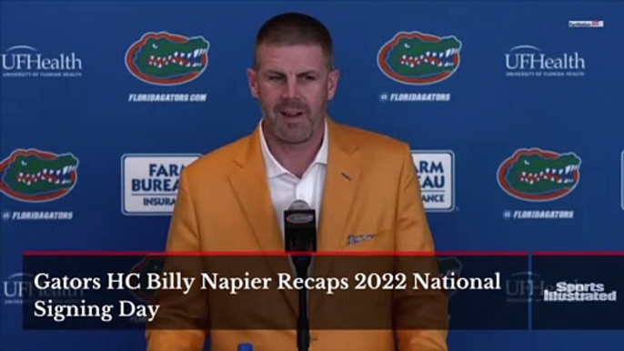 Gators HC Billy Napier Recaps 2022 National Signing Day