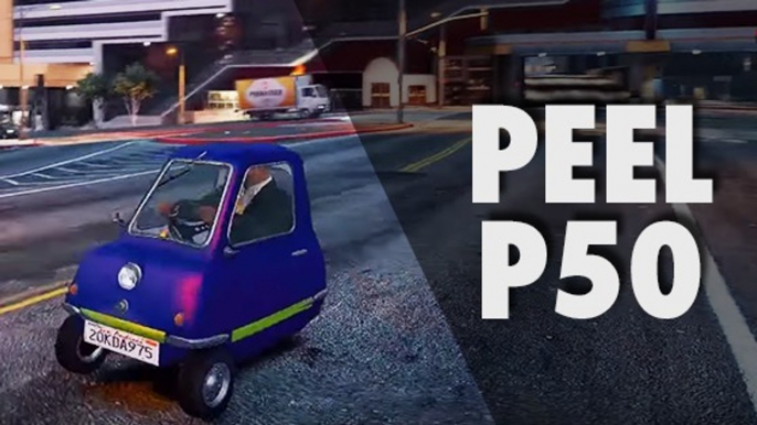GTA 5 : conduisez la Peel P50, la voiture à trois roues