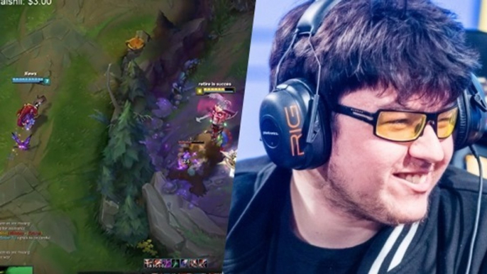 League of Legends : Dyrus teste Draven dans la jungle, et ça marche