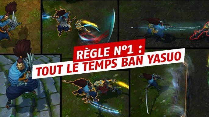 League of Legends : pourquoi faut-il tout le temps ban Yasuo