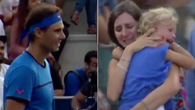 Rafael Nadal stoppe son match pour aider une mère à retrouver sa petite fille