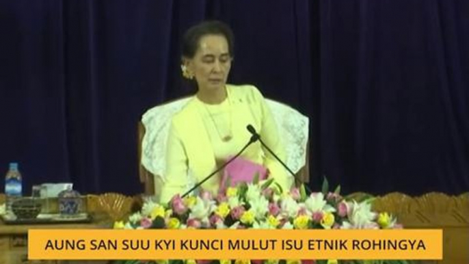 Aung San Suu kyi kunci mulut isu etnik Rohingya