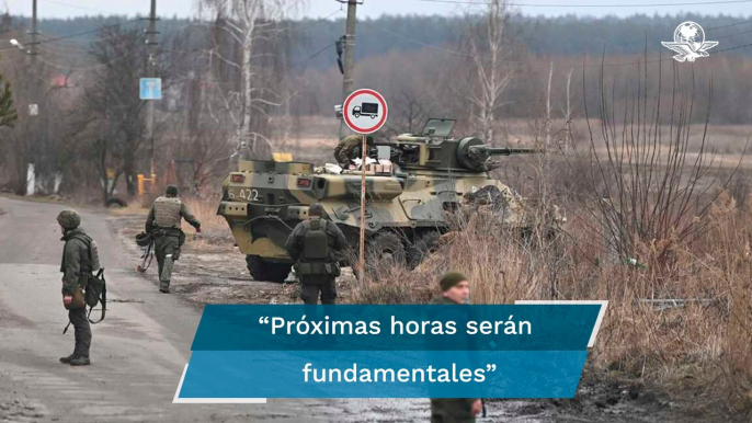 Kiev vive jornada de intensos combates; Ucrania asegura haber repelido ataque de tropas rusas