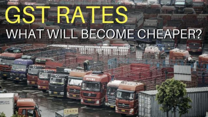 GST Council Finalizes Rates