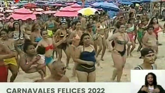 Gobierno Nacional supervisa el desarrollo de los Carnavales Felices y Seguros 2022 en La Guaira