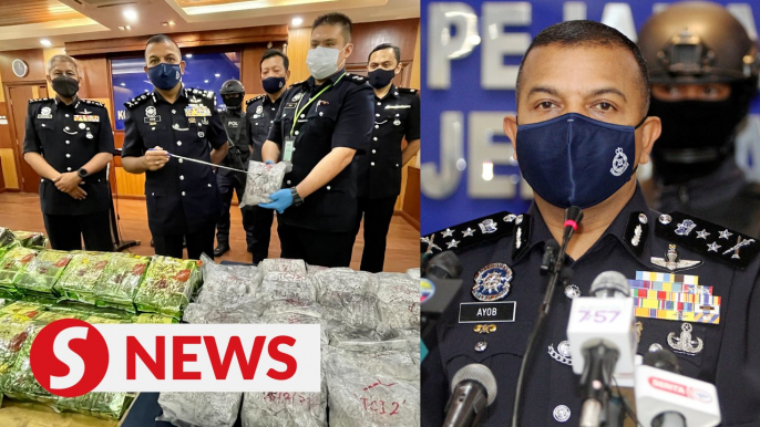 Cops raid KL condo used to store drugs, syabu worth almost RM10mil seized