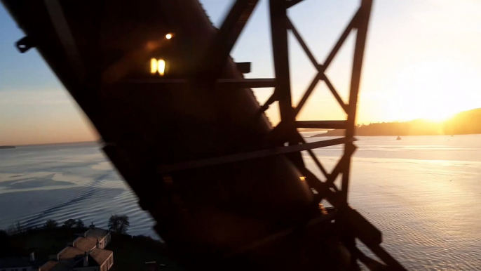 Journey across Forth Rail Bridge