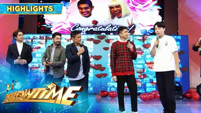 Showtime family congratulates Vice Ganda & Ion | It's Showtime