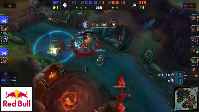 [LATAM] LoL: Pelea de Globant Emerald contra XTEN