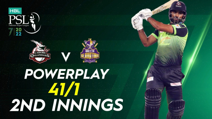 Lahore Qalandars Powerplay | Lahore Qalandars vs Quetta Gladiators | Match 20 | HBL PSL 7 | ML2G