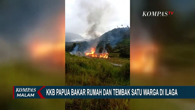 Kelompok Kriminal Bersenjata di Papua Bakar Rumah dan Tembak 1 Orang Warga