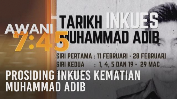 Prosiding inkues kematian Muhammad Adib