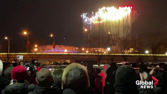 Beijing Olympics 2022 opening ceremony ends with dazzling fireworks display