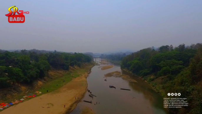 Drone View Sangu River Bandarban | World Most Beautiful River | পাখির চোখে পাহাড়ের মাঝে সাঙ্গু নদী