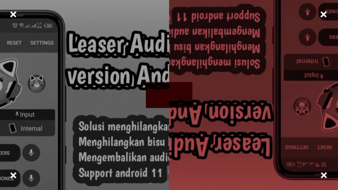 leaser audio switch android 11 - cara menghilangkan bisu hp