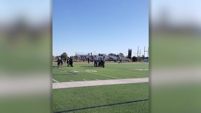 Boy With Spina Bifida Scores Surprise Touchdown In Wheelchair | Happily TV