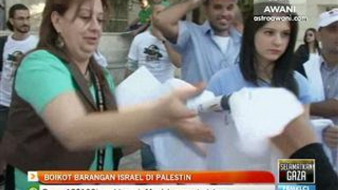 Boikot barangan Israel di Palestin