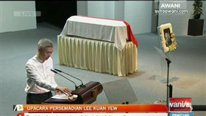 Speech from Lee Hsien Yang, younger son of Lee Kuan Yew