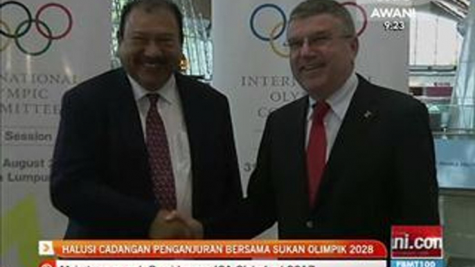 Halusi cadangan penganjuran bersama Sukan Olimpik 2028