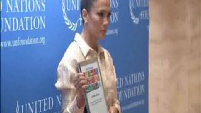 Jennifer Lopez becomes the first-ever Global Advocate for Girls and Women at the UN Foundation