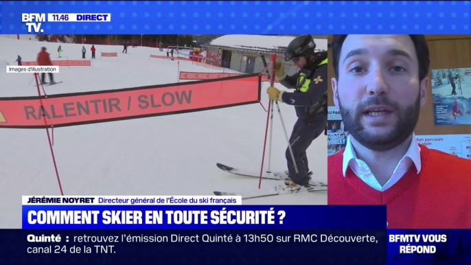 Quels sont les bons gestes à adopter pour skier sans danger ? BFMTV répond à vos questions