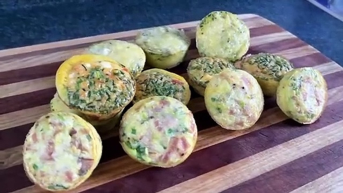 Breakfast Egg Bite Quiche Cupcake Muffin Type Things - You Suck at Cooking