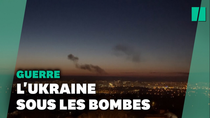 Les images des bombardements russes en Ukraine