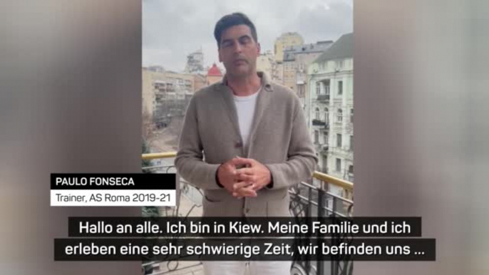 Fonseca: “Bin inmitten eines inakzeptablen Kriegs”