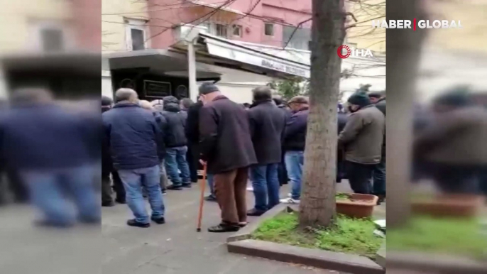 Bağcılar'da bir kişi alacaklısının cenazesinde 'Hakkımı helal etmiyorum' diye bağırdı