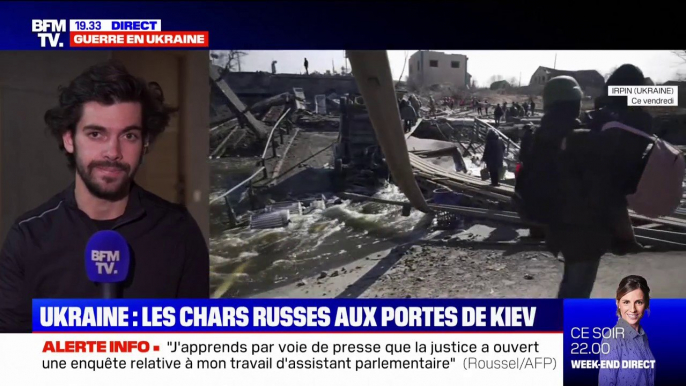 "Nous étions à la maison lorsqu'un missile est tombé": Julia n'ose pas fuir Irpin de peur d'être à nouveau victime des troupes russes