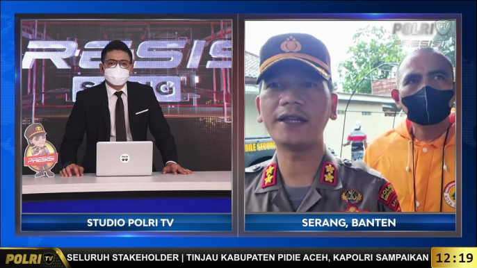 Live Dialog Bersama Kapolres Serang Kota - AKBP Maruli Hutapea Terkait Banjir Melanda Beberapa Titik di Serang Banten