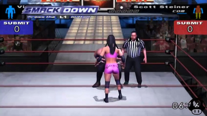 Here Comes the Pain Victoria(ovr100) vs Scott Steiner