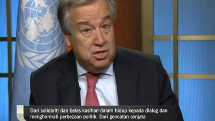 Antonio Guterres mahu 2017 jadi tahun keamanan