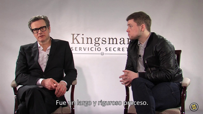 Taron Egerton, Colin Firth Interview 4: Kingsman: Servicio secreto