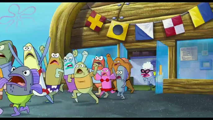 Bob Esponja - Um Herói Fora D'Água Trailer (2) Dublado