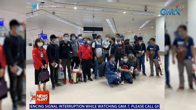 21 Pinoy seafarers na lumikas mula Ukraine, nakauwi na sa Pilipinas | 24 Oras News Alert