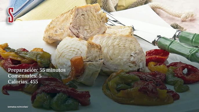 Vídeo Receta: Lomos de bonito con pimientos confitados