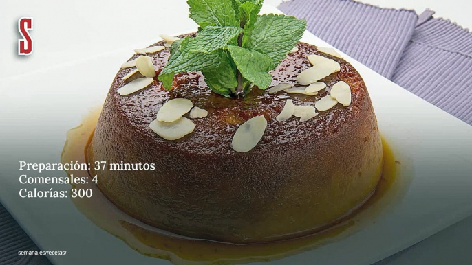 Vídeo Receta: Flan de melocotones