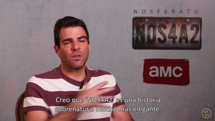 Zachary Quinto Entrevista : NOS4A2 (Nosferatu)