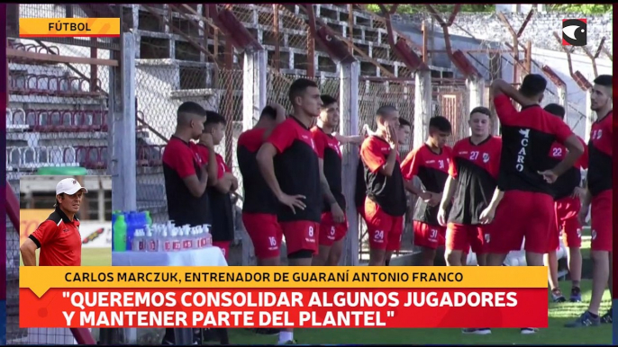 "Queremos consolidar algunos jugadores y mantener parte del plantel"