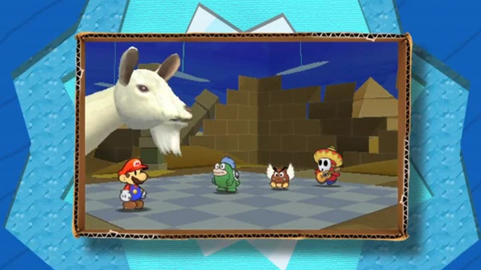 Paper Mario : Sticker Star : Du Mario, une princesse et une chèvre