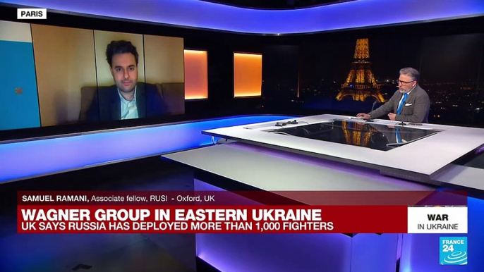 Wagner Group in eastern Ukraine: A 'sign' that Russian forces are 'not doing the job'