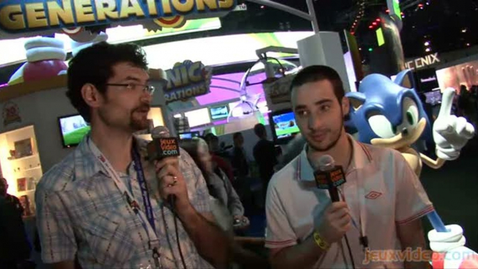 Sonic Generations : E3 2011 : 20 ans, ça se fête