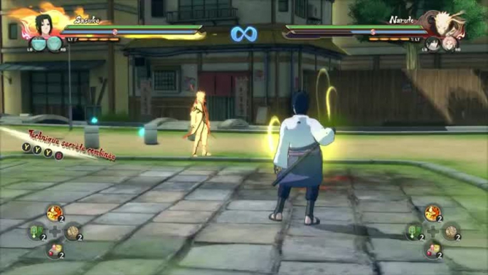 Naruto Shippuden Ultimate Ninja Storm 4 - Naruto sasuke